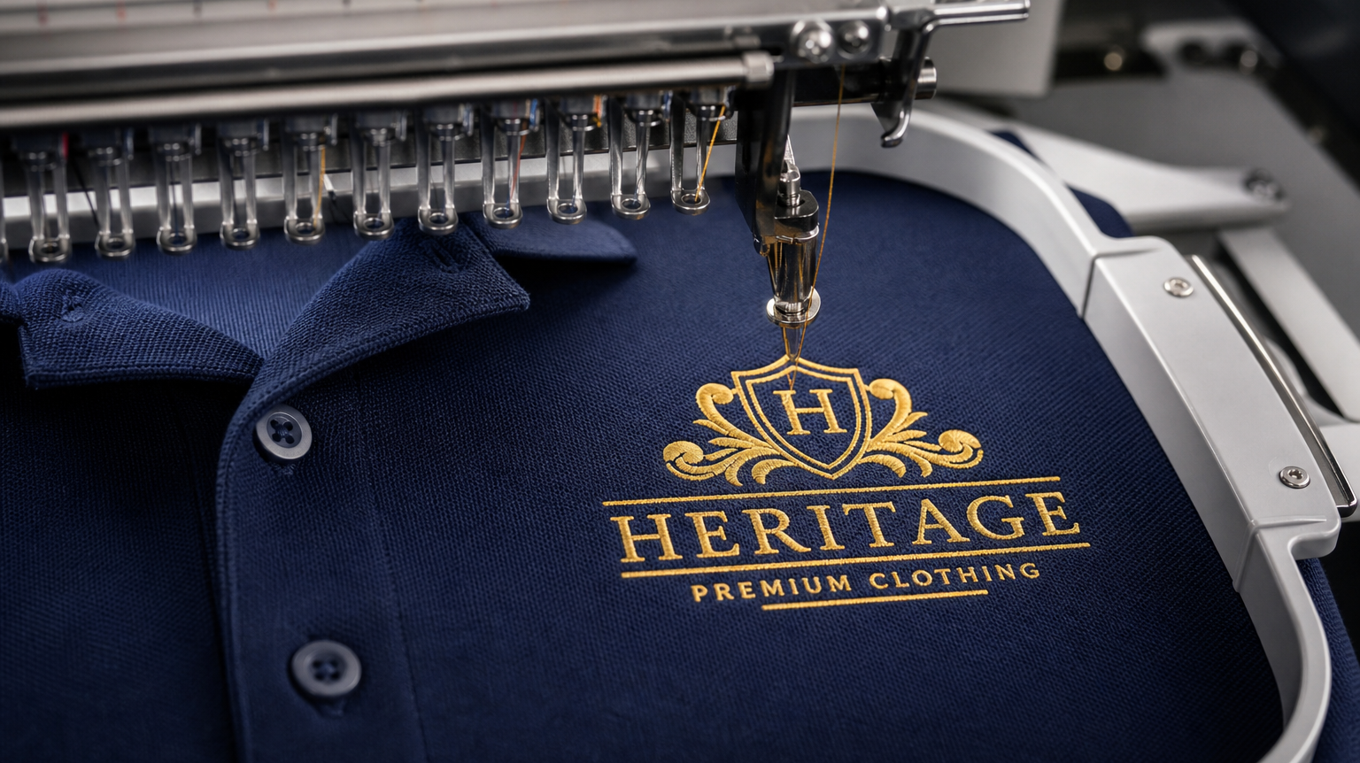 Custom embroidery for Orange County businesses