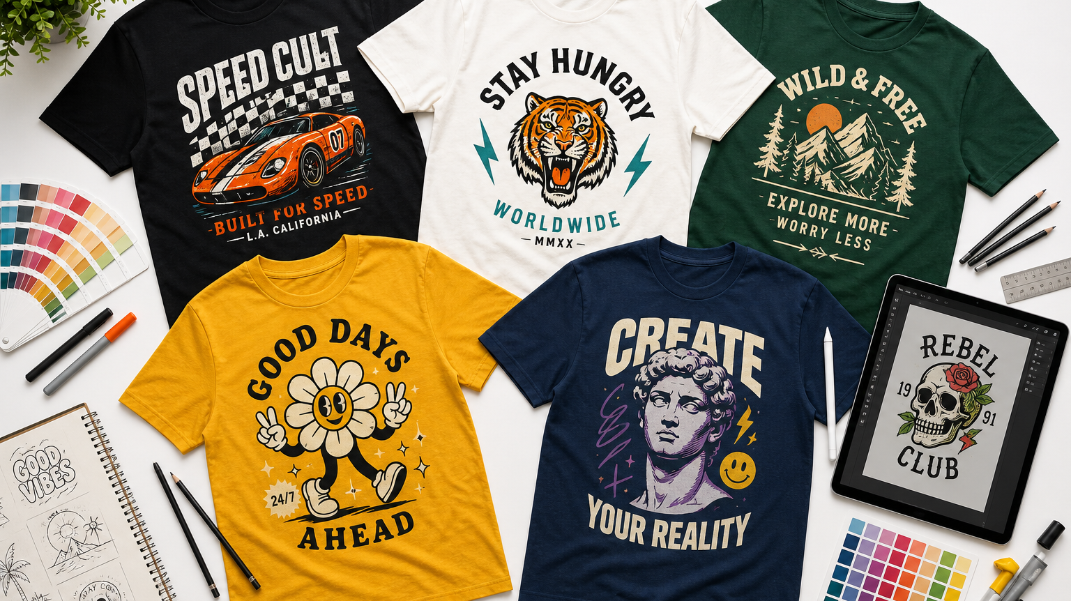 How to Design Custom T-Shirts That People Actually Want to Wear