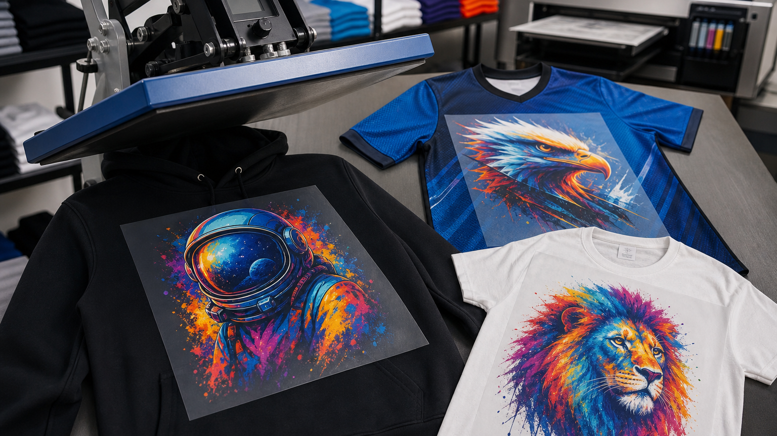 DTF transfer printing versatile custom solution