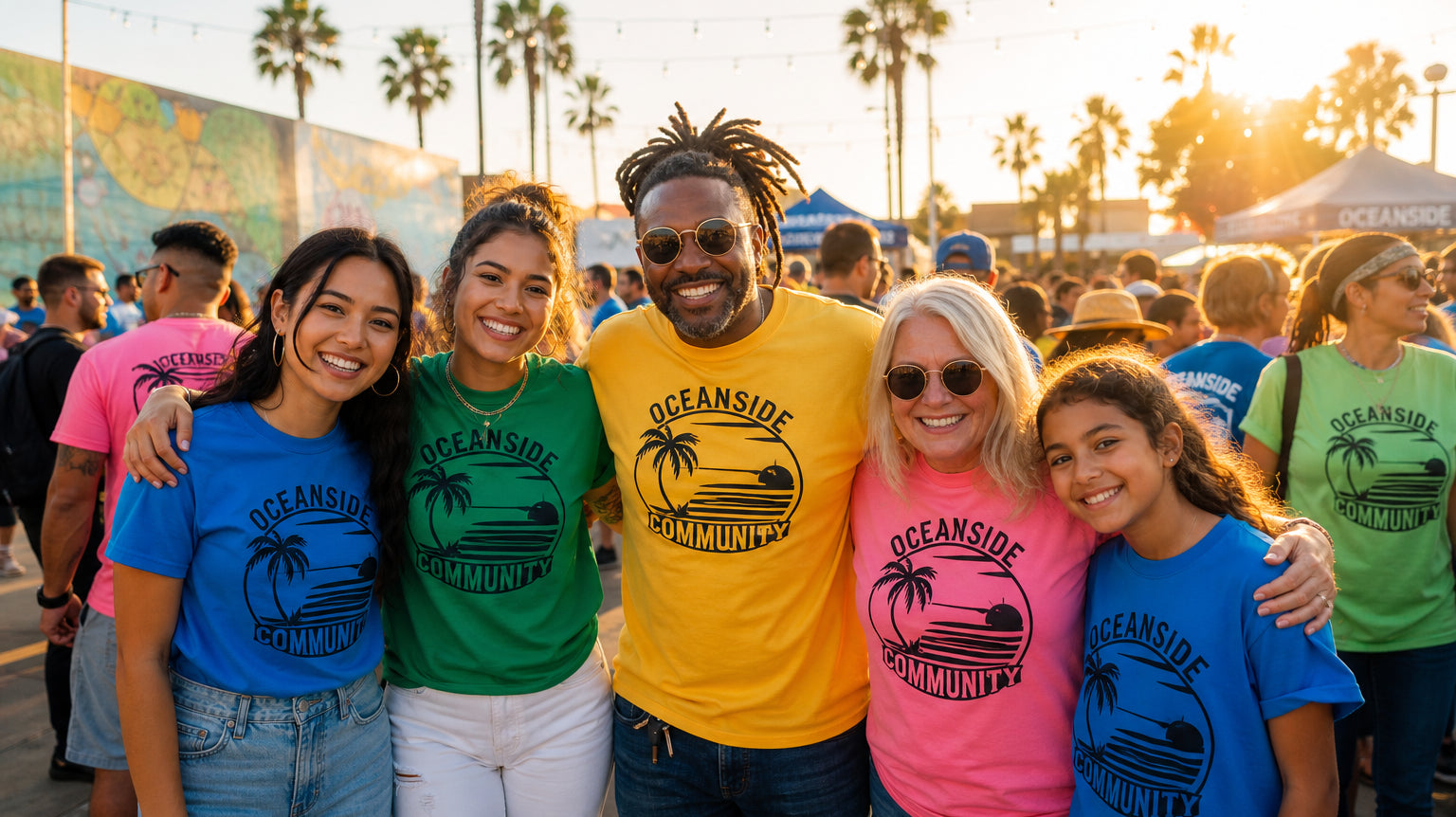 Custom T-Shirts for Events: Festivals, 5Ks, and Fundraisers in SoCal