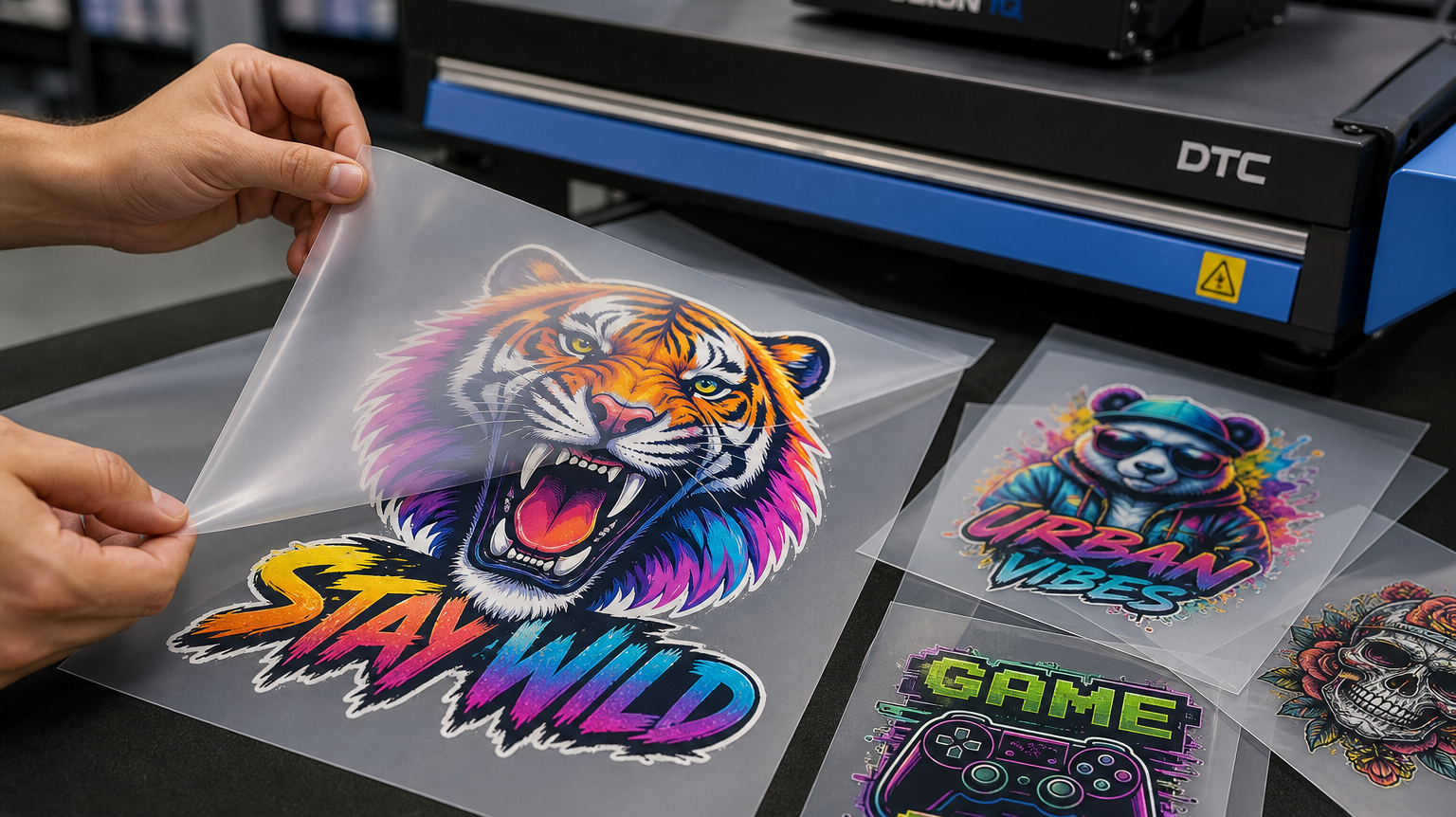 DTF transfer printing explained