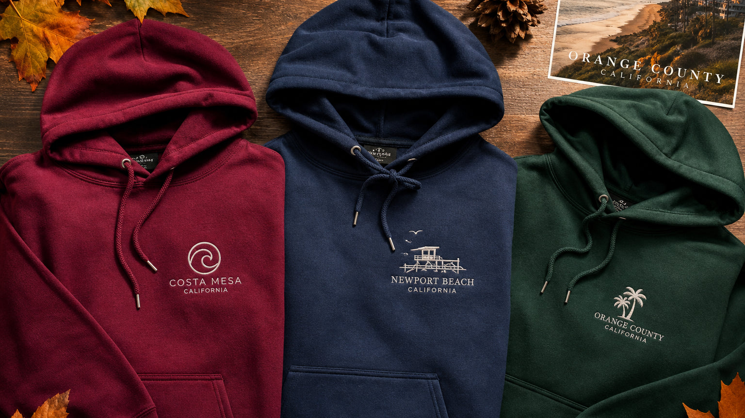Custom Hoodies for Fall: Styles, Printing Options & How to Order in Orange County