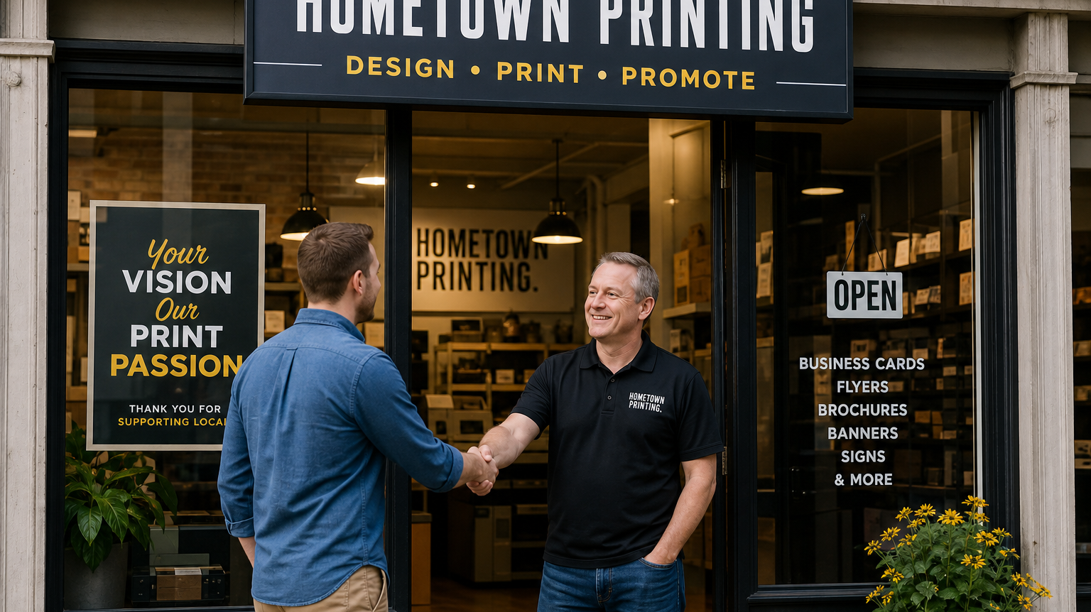 Local print shop Garden Grove CA