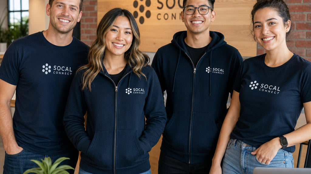 Custom Apparel for Tech Companies & Startups in Orange County