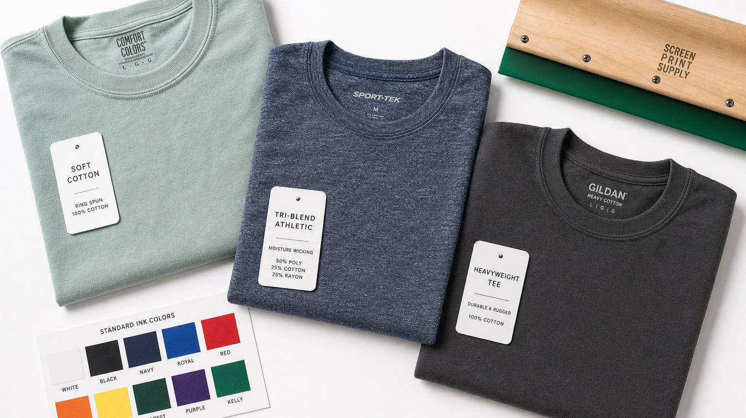 How to Choose the Right T-Shirt Blank for Screen Printing