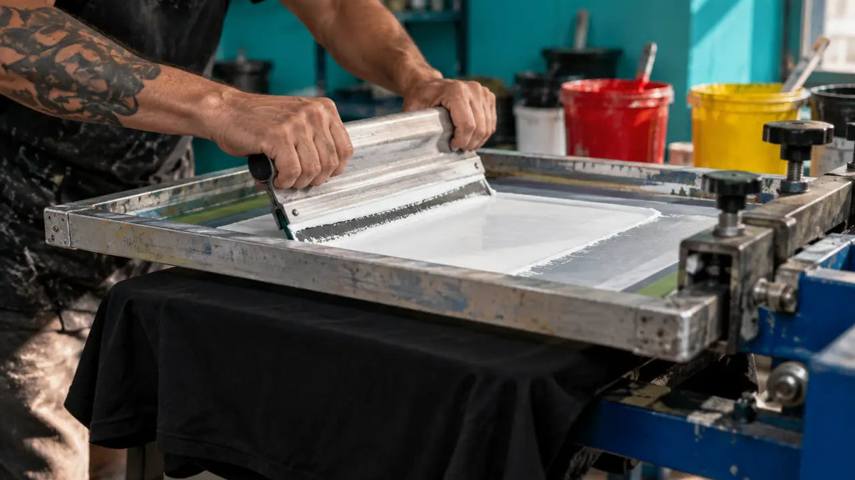 Why Does Printing on a Black Shirt Need an Underbase? How Bright Ink Stays Bright on Dark Fabric