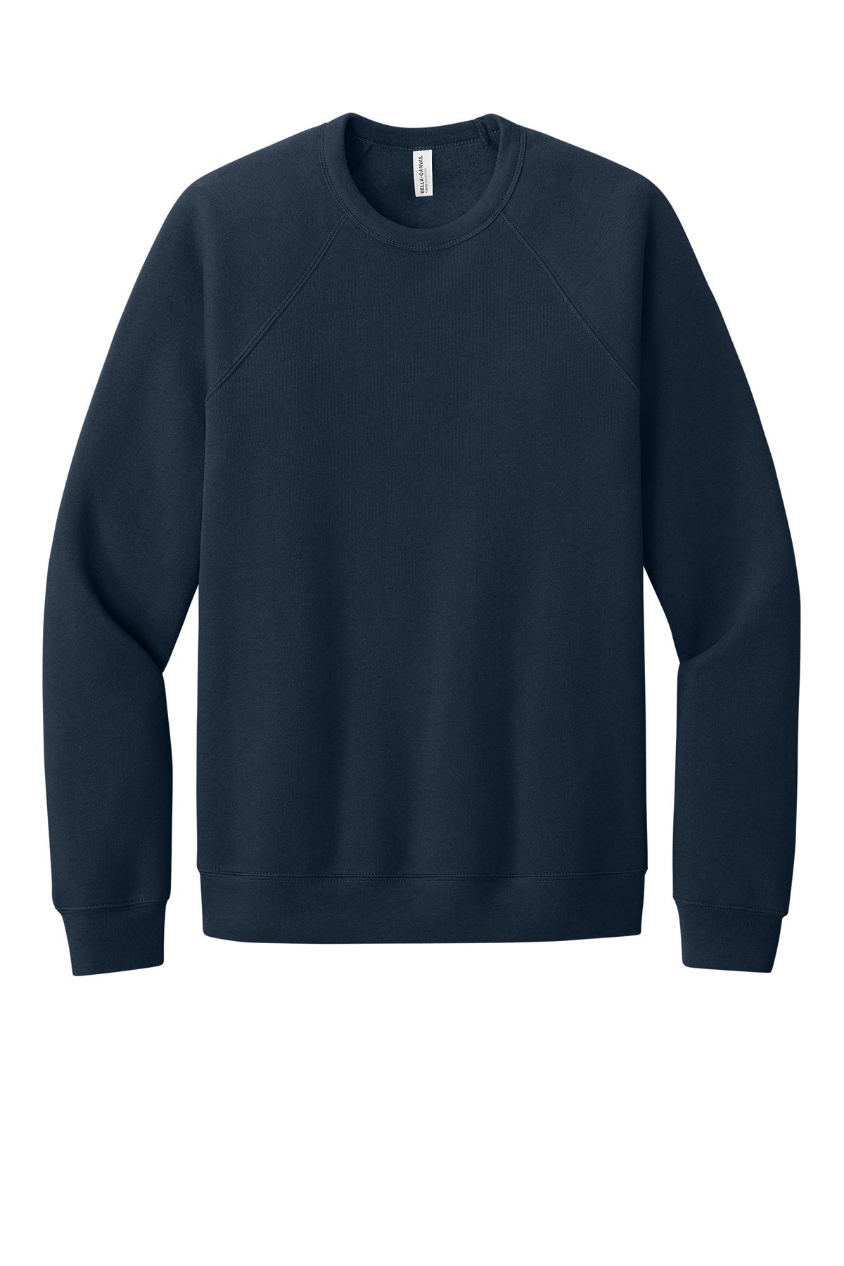 Custom DTG Printed Crewnecks, Bella+Canvas 3901, Navy