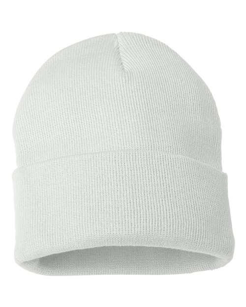 SP12 White Beanie