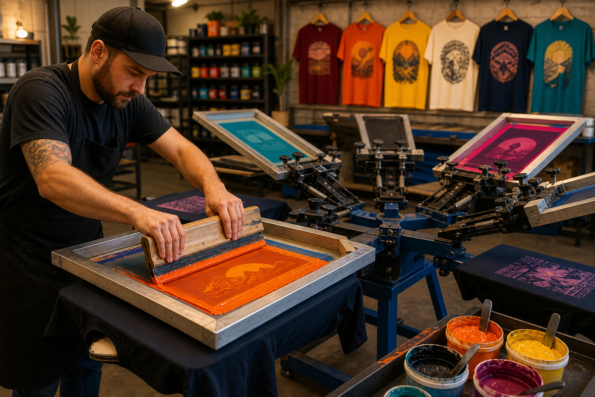 Complete guide to screen printing custom apparel