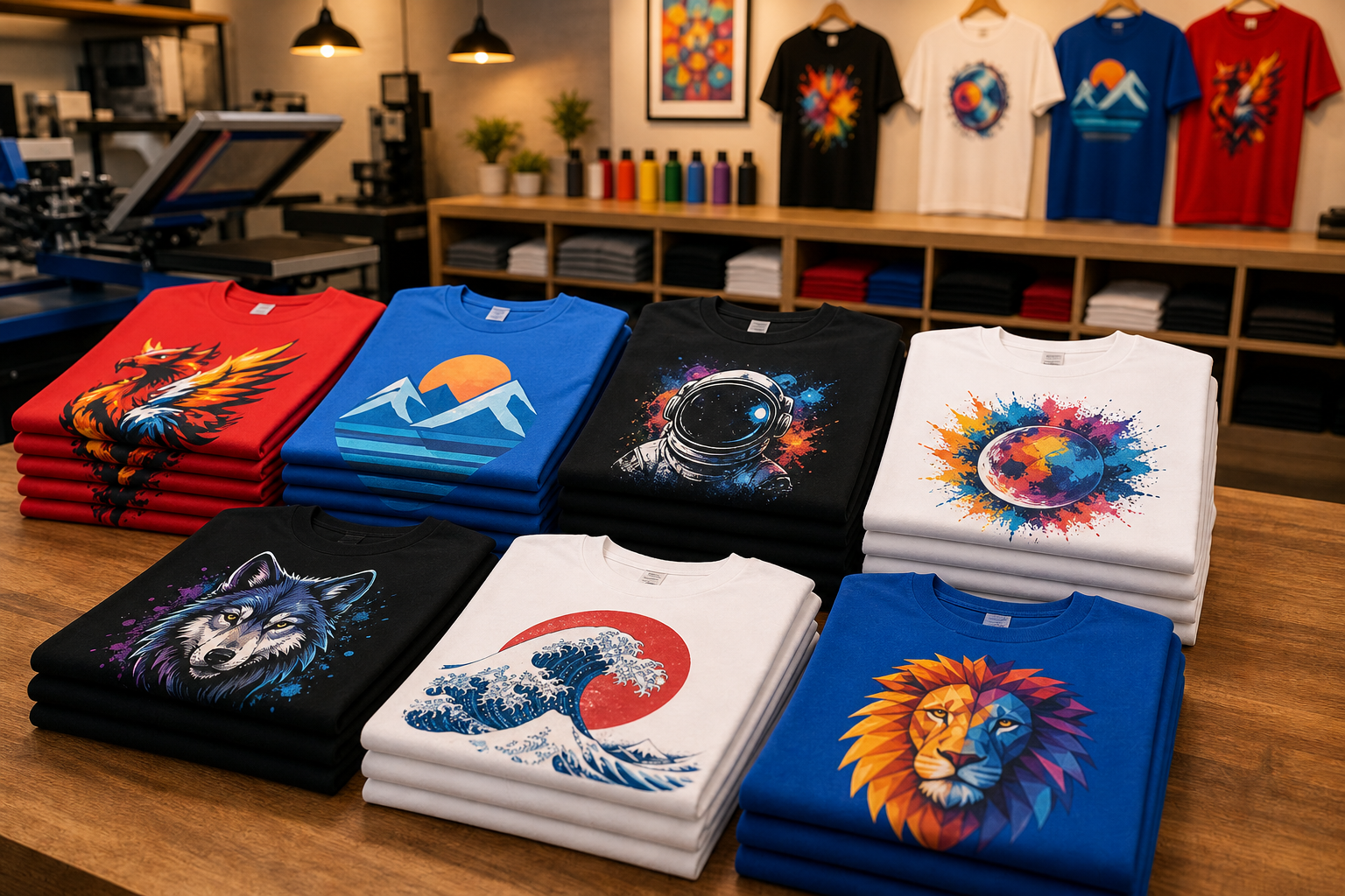 Custom t-shirts for events