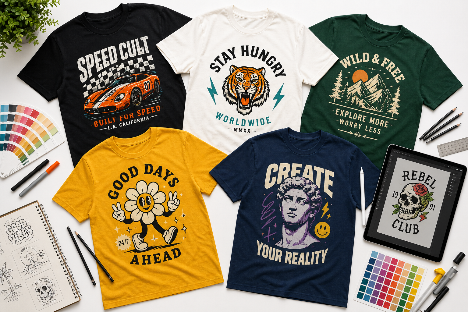 How to Design Custom T-Shirts That People Actually Want to Wear