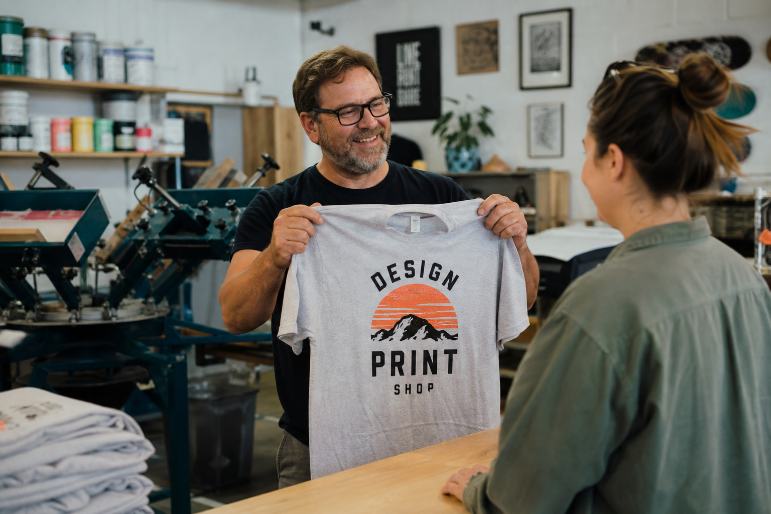 Why Local Screen Printing Beats Online Print Shops Every Time