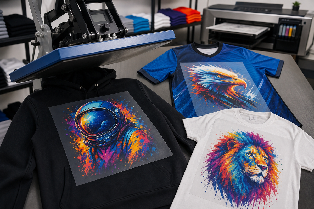 DTF transfer printing versatile custom solution