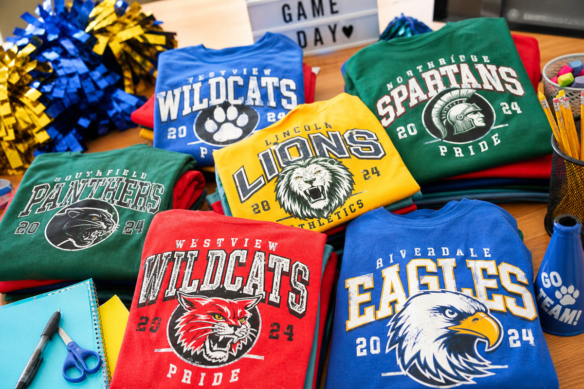 Custom Screen Printing for Schools and Teams in Orange County