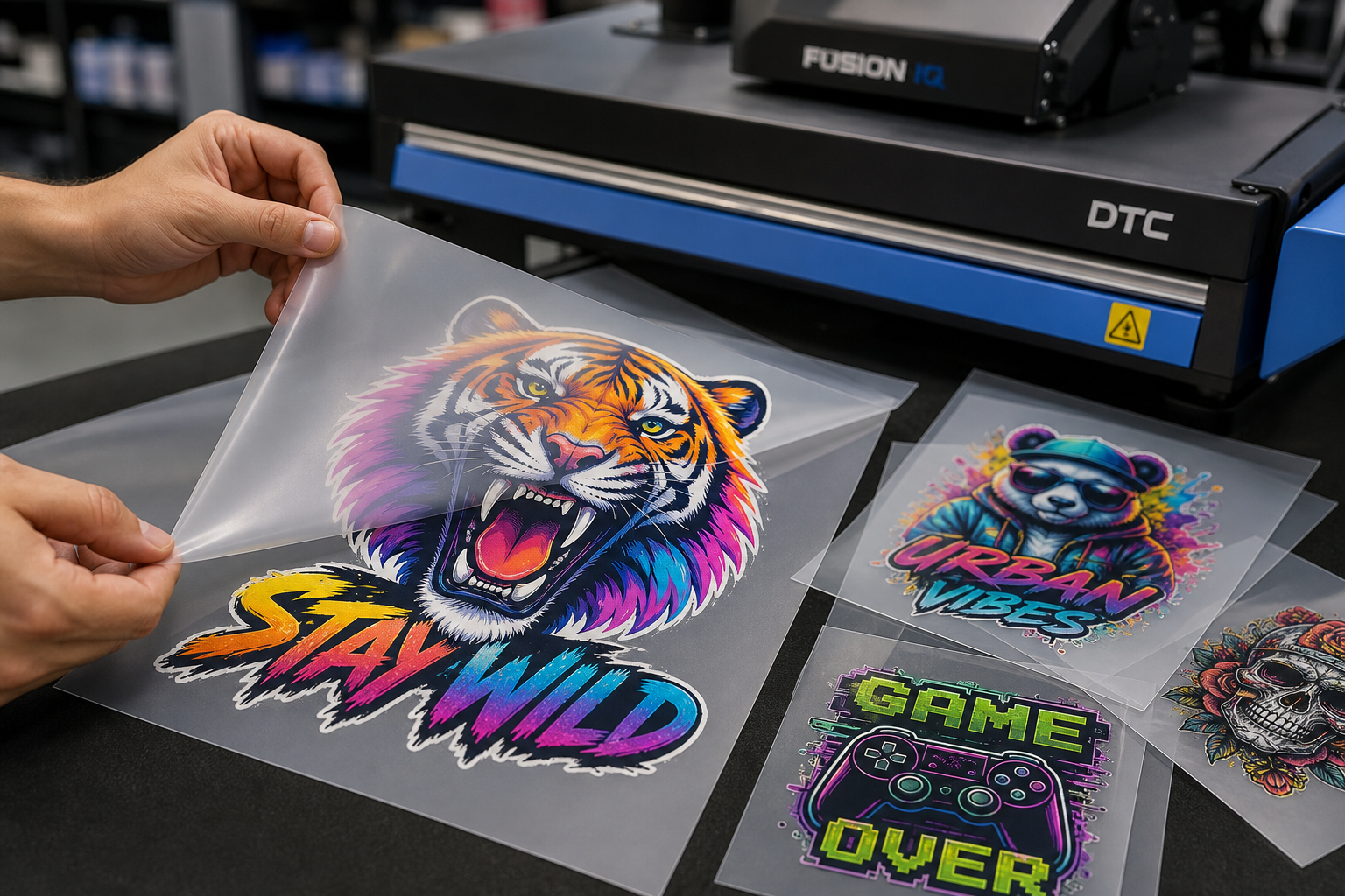 DTF transfer printing explained