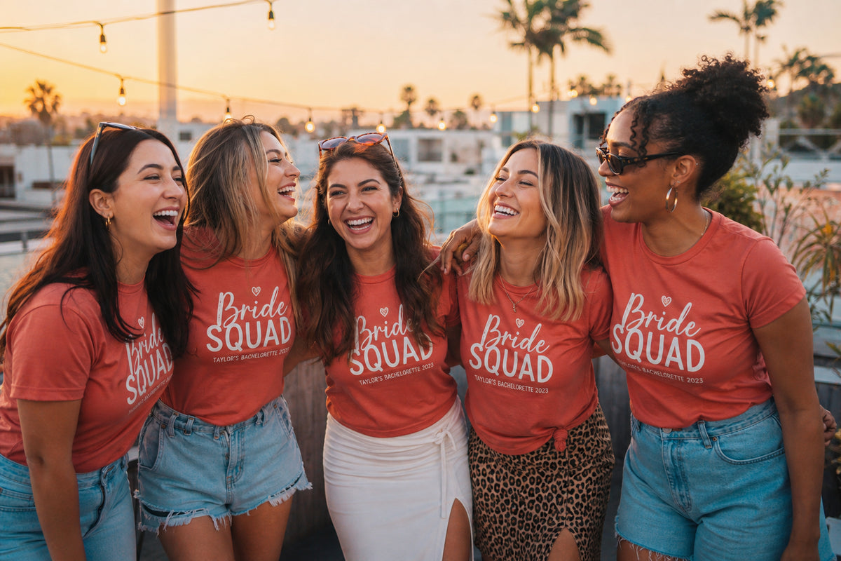 Bachelorette Weekends, Wedding Parties & Family Reunions: A Local Guide to Matching Group Apparel