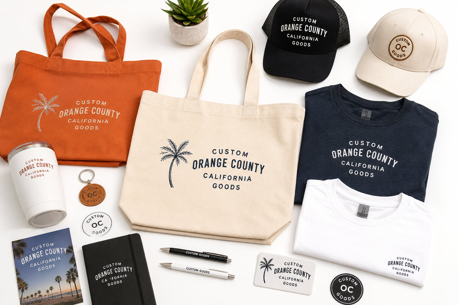 Custom Tote Bags & Branded Merch for Small Businesses in Orange County