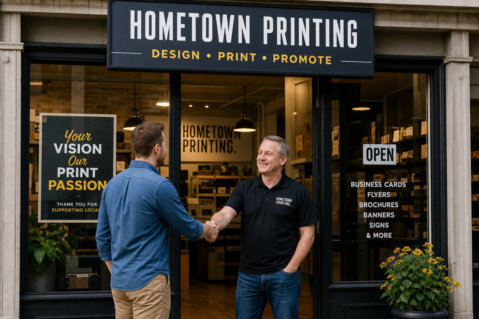Local print shop Garden Grove CA