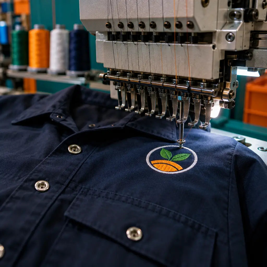 Why Food Plant Uniforms Can't Have Anything That Falls Off (and How to Decorate Them Anyway)