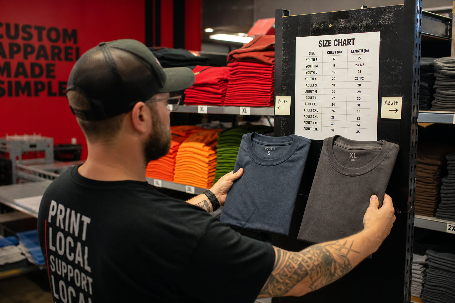 How to Get Sizing Right on Every Group & Team Apparel Order