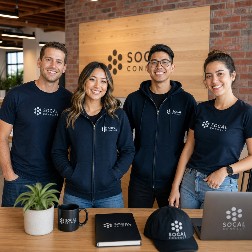 Custom Apparel for Tech Companies & Startups in Orange County