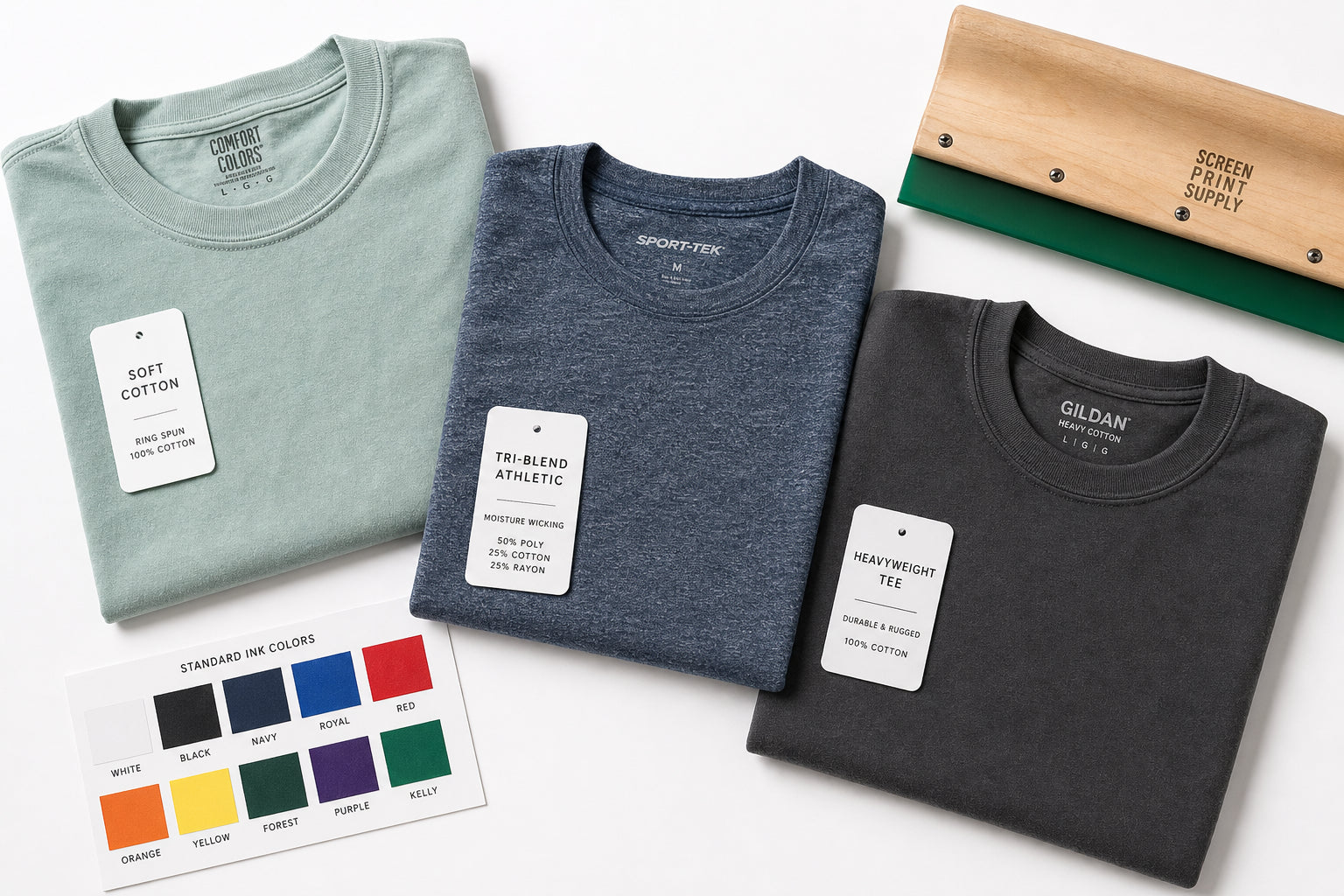 How to Choose the Right T-Shirt Blank for Screen Printing