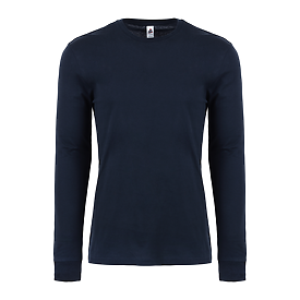 Custom DTG Printed Long Sleeves, Smart Blanks S1401, Navy