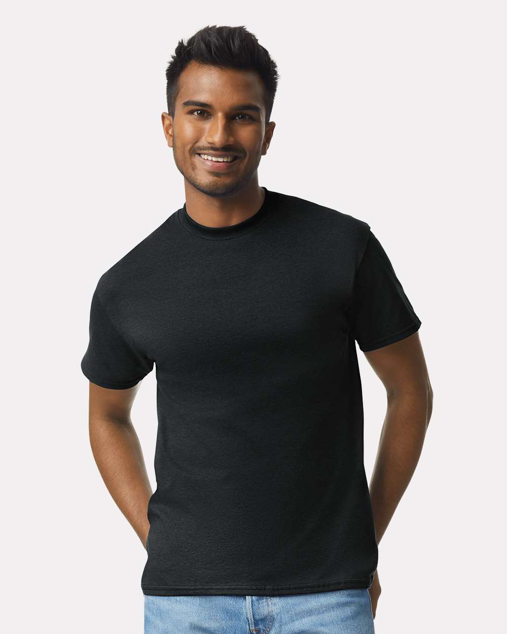 Custom DTG Printed Tees, Black