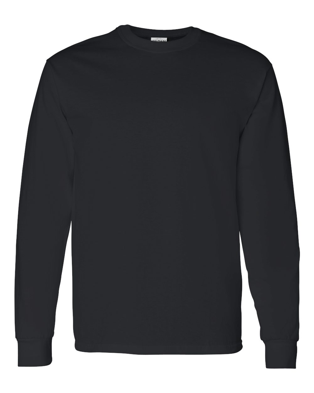 Custom DTG Printed Long Sleeves, Black