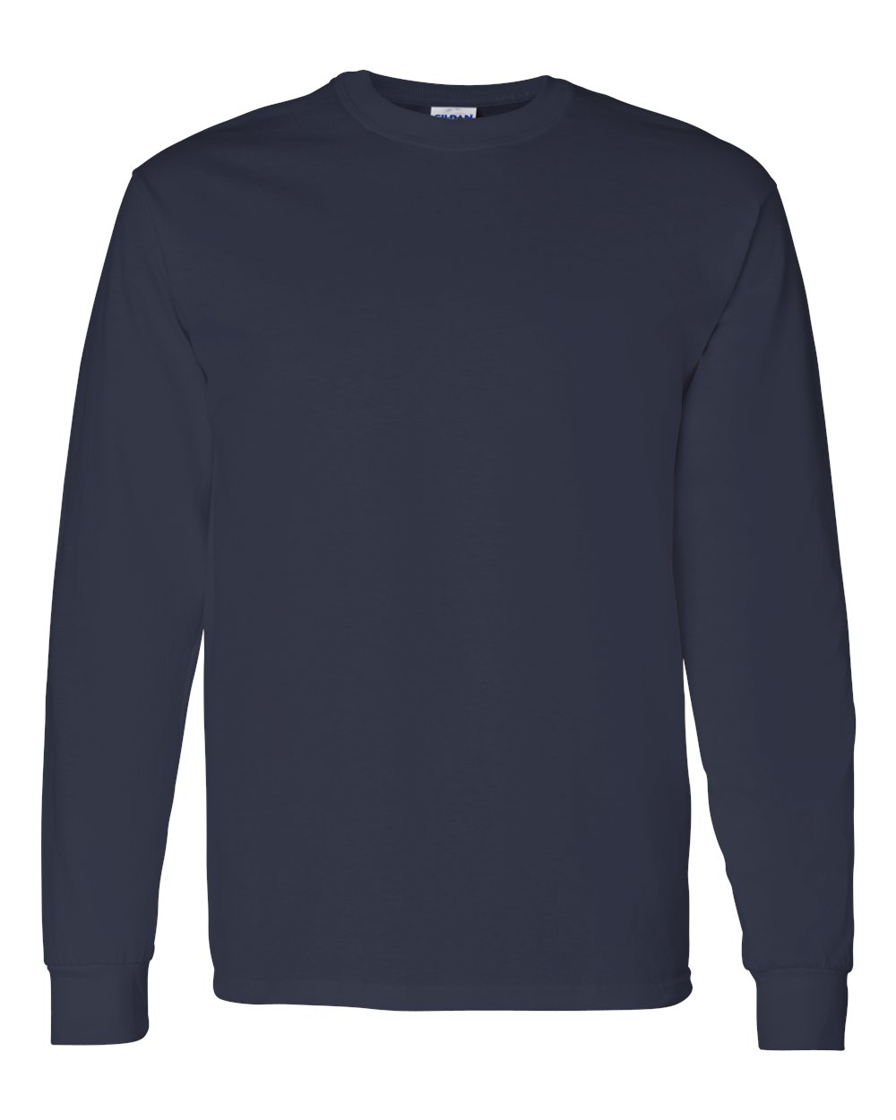 Custom DTG Printed Long Sleeves, Navy