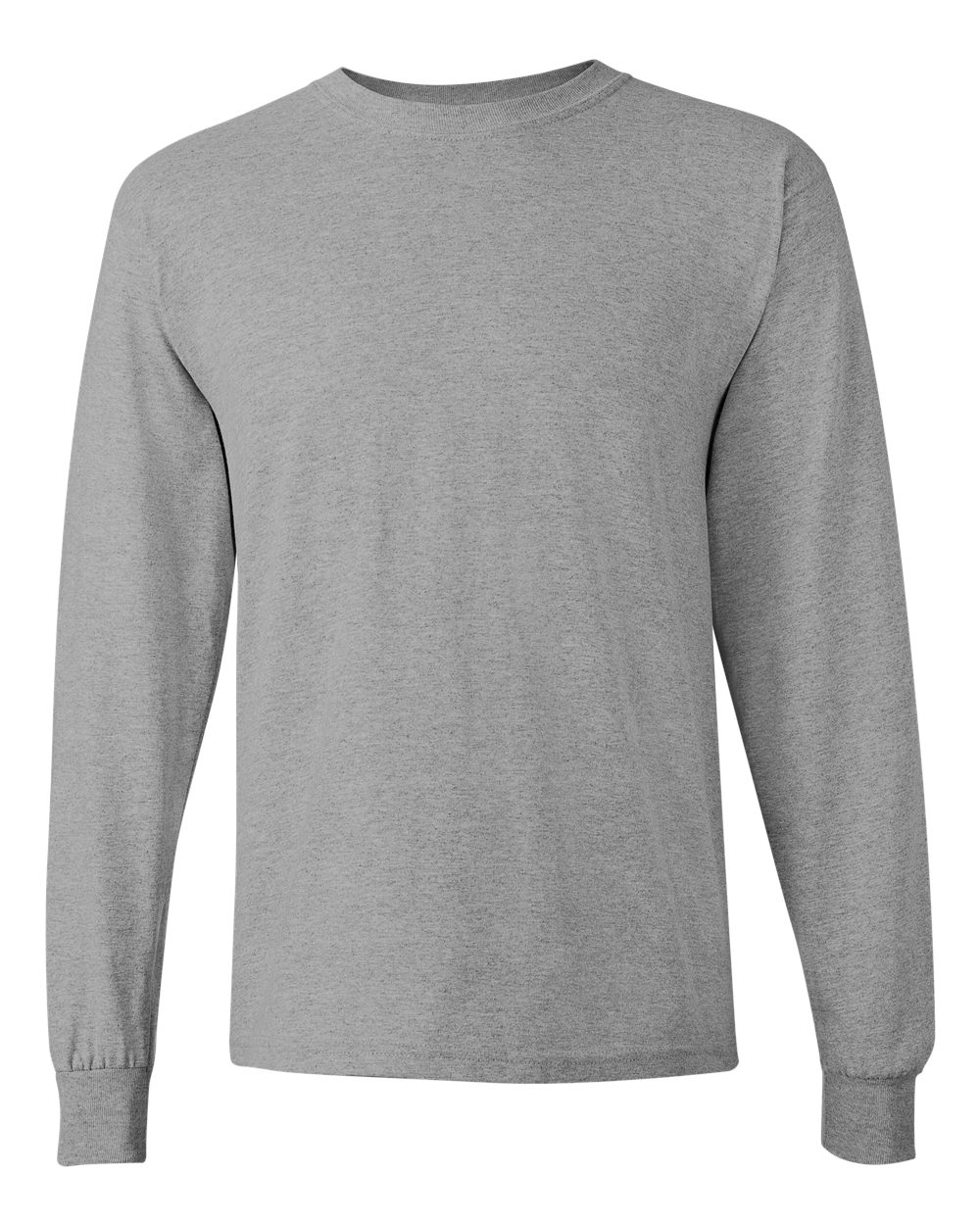 Custom DTG Printed Long Sleeves, Sport Grey