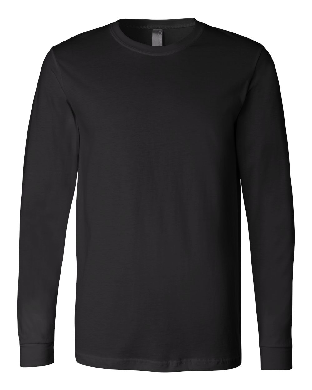 Custom DTG Printed Long Sleeves, Black