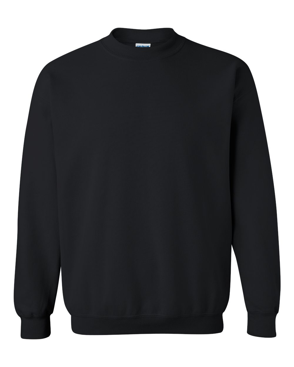 Custom DTG Printed Crewnecks, Black