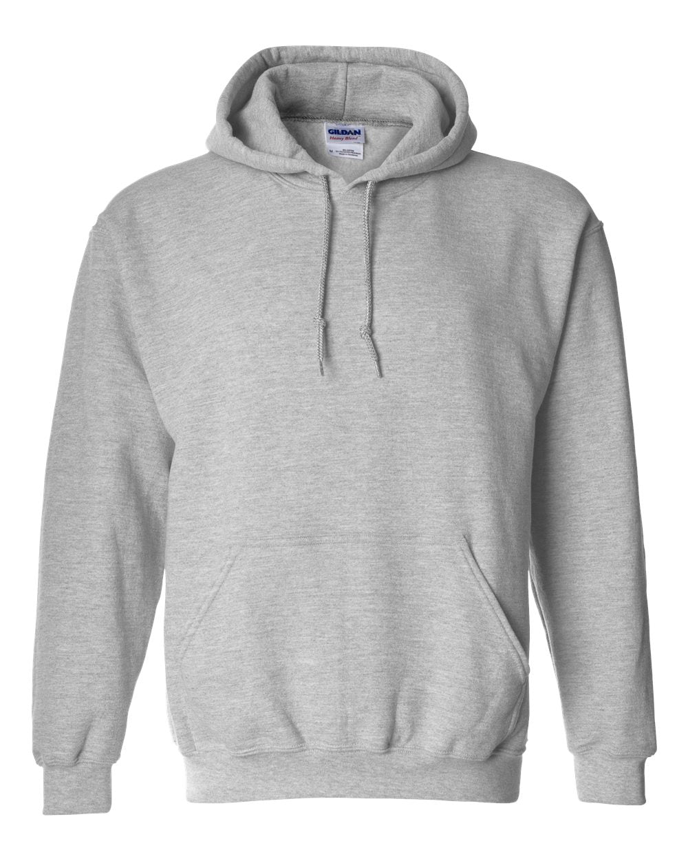 Custom DTG Printed Hoodies, Sport Grey