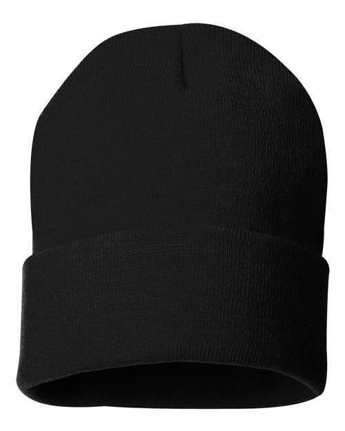 SP12 Black Beanie