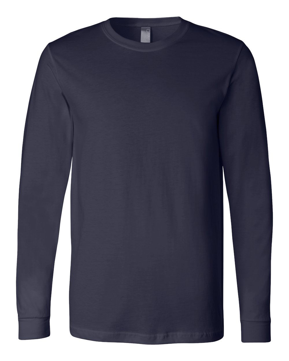Custom DTG Printed Long Sleeves, Navy