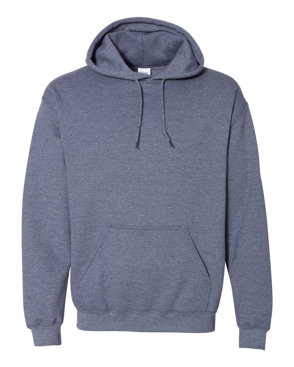 Custom DTF Printed Hoodies, Heather Dark Navy