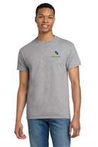 Vista Specialty Hospital Gildan 2000 T-Shirt Sport Grey Left Chest Logo